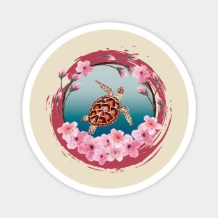 Turtle_Blossom Magnet